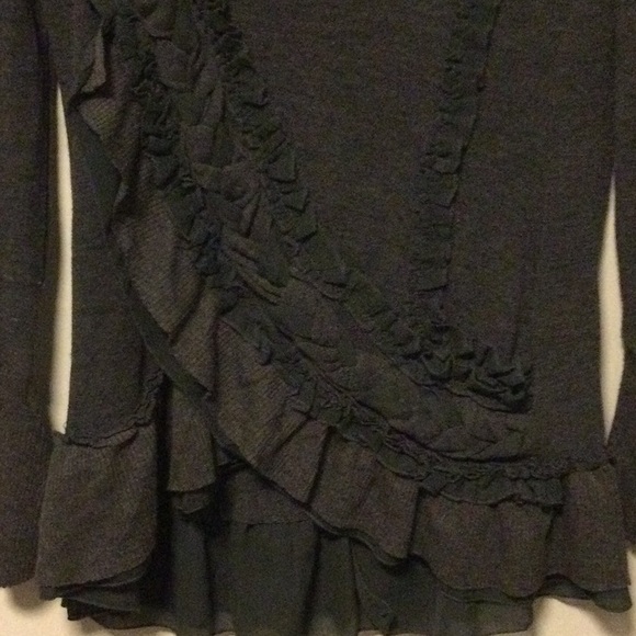 VENUS Ruffle Cowl Neck Tunic Top - Picture 4 of 8